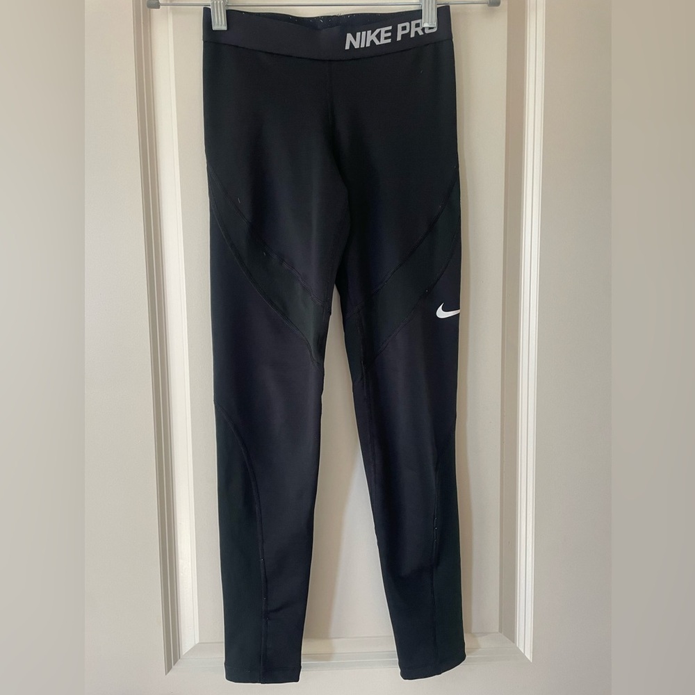 Nike black running leggings